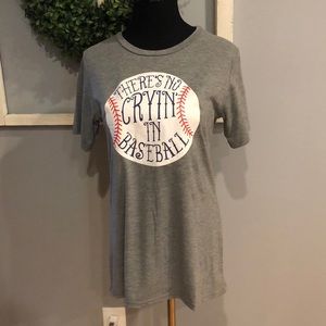 There’s no Crying in Baseball tee